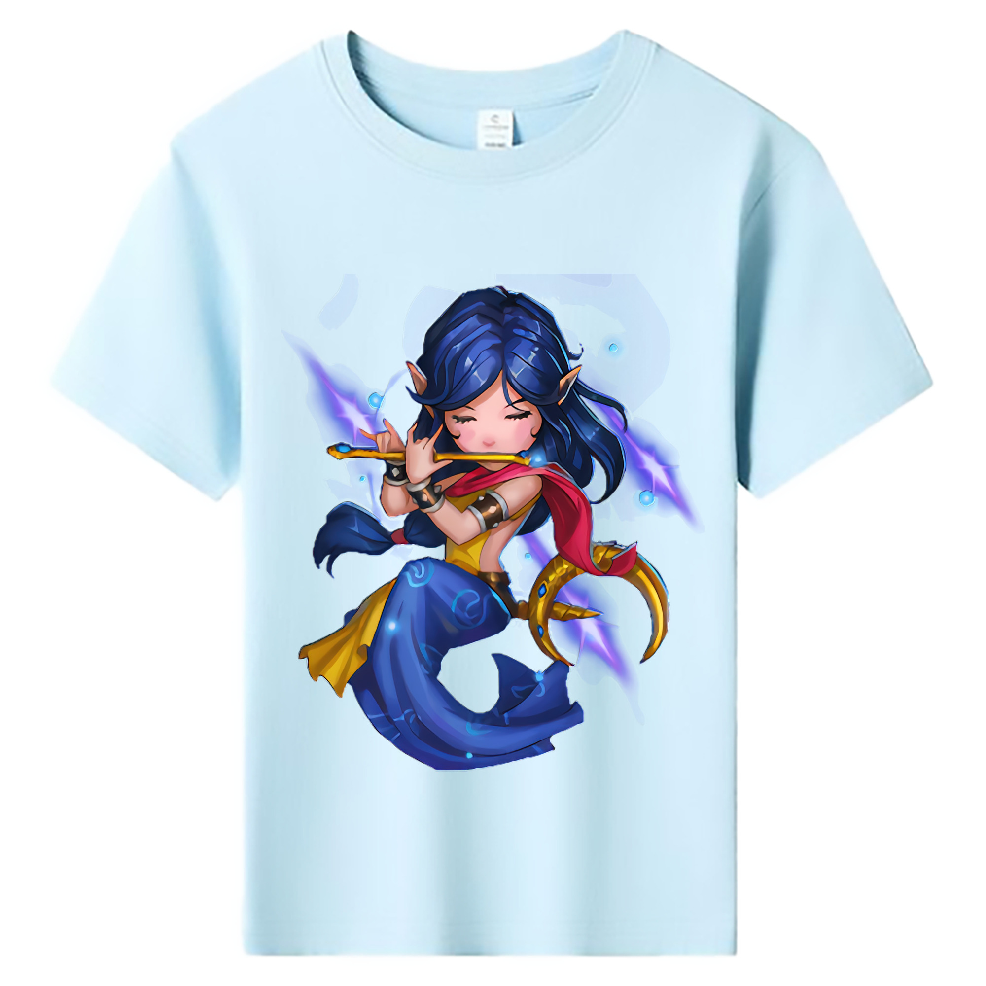 （画像用） リーグ・オブ・レジェンド League of Legends LOL 綿100％キッズTシャツ（フロントプリント）